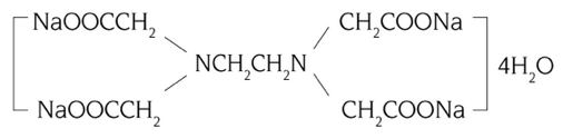 EDTA - Fórmula Química